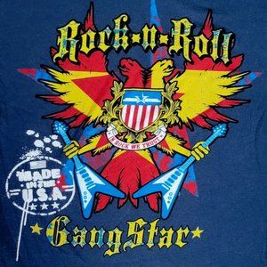 Rock and Roll Gangstar Tee womens med